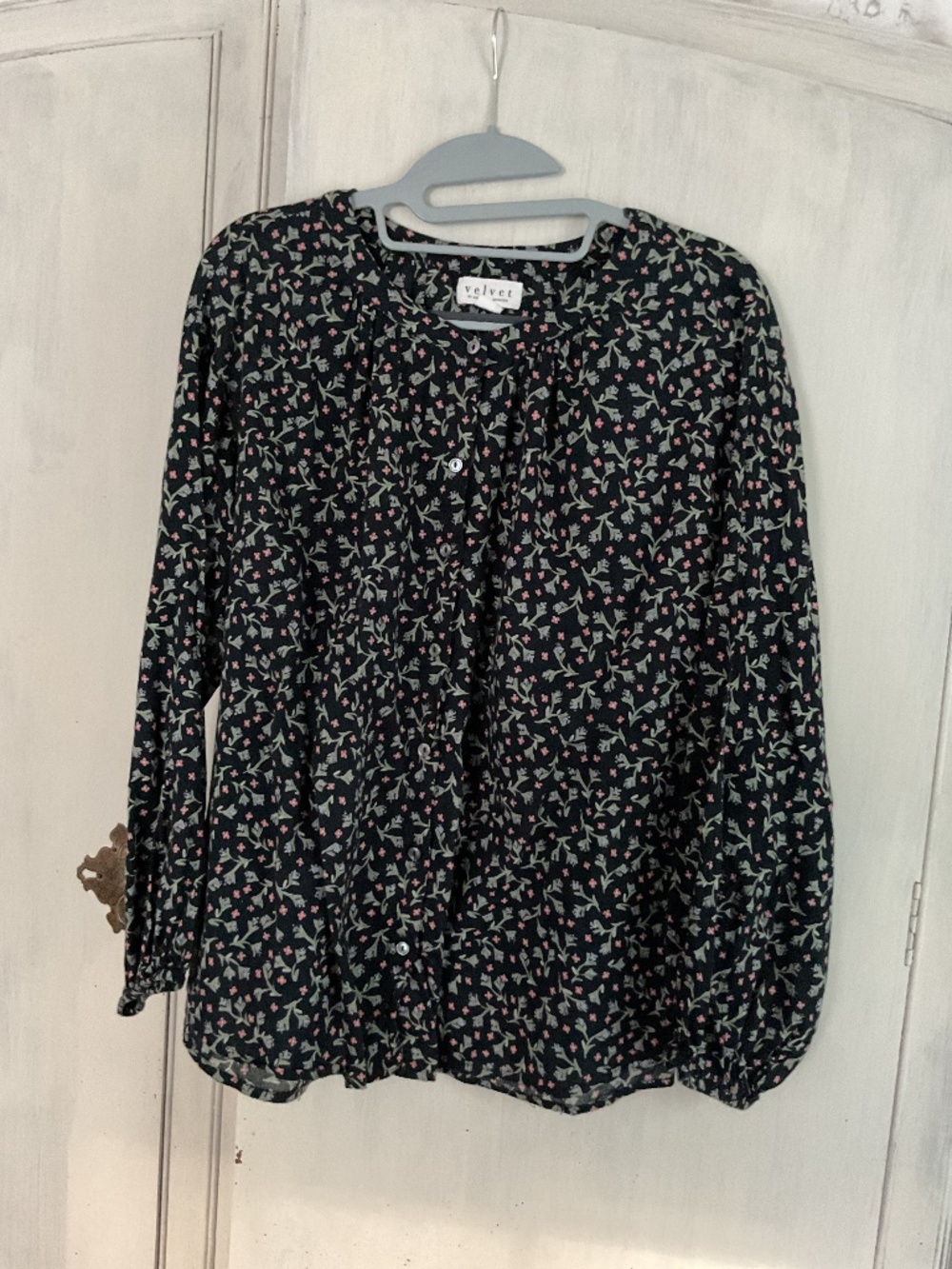 EUC Soft Lightweight Floral Top VELVET by Graham & Spencer